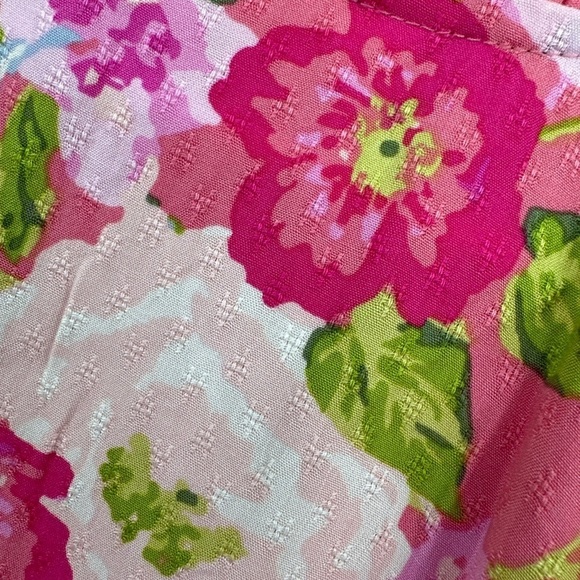 Matilda Jane Women’s Sz M Tiered Floral Pink Ruffles Dress NWOT - Picture 4 of 5